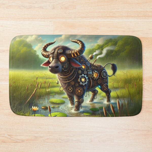 Item preview, Steampunk Water Buffalo designed and sold by Sillytoe.