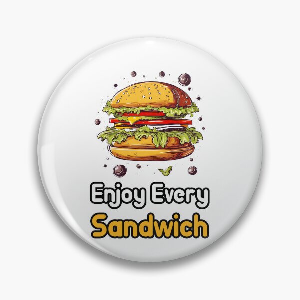 Item preview, Enjoy Every Sandwich - Burger quote 1 designed and sold by Tom-Johnson.