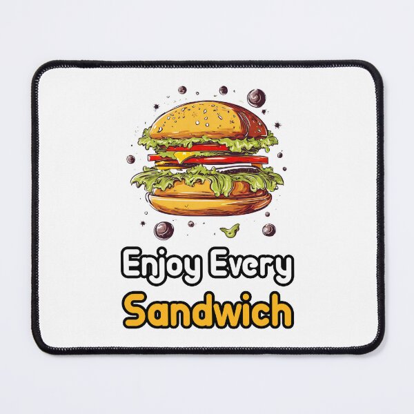 Item preview, Enjoy Every Sandwich - Burger quote 1 designed and sold by Tom-Johnson.