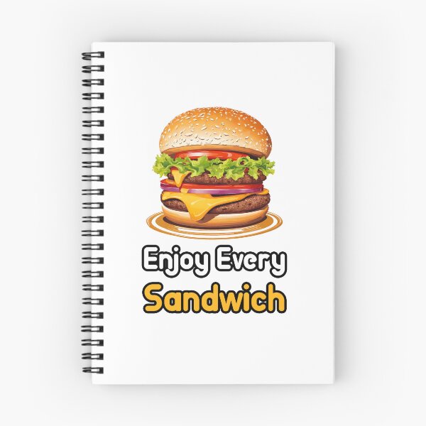 Item preview, Enjoy Every Sandwich - Burger quote 2 designed and sold by Tom-Johnson.