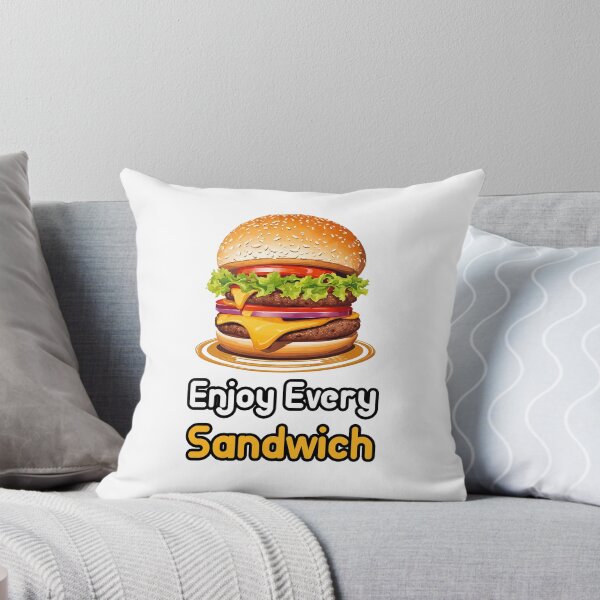 Item preview, Enjoy Every Sandwich - Burger quote 2 designed and sold by Tom-Johnson.