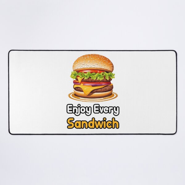 Item preview, Enjoy Every Sandwich - Burger quote 2 designed and sold by Tom-Johnson.