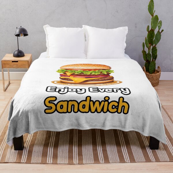 Item preview, Enjoy Every Sandwich - Burger quote 2 designed and sold by Tom-Johnson.