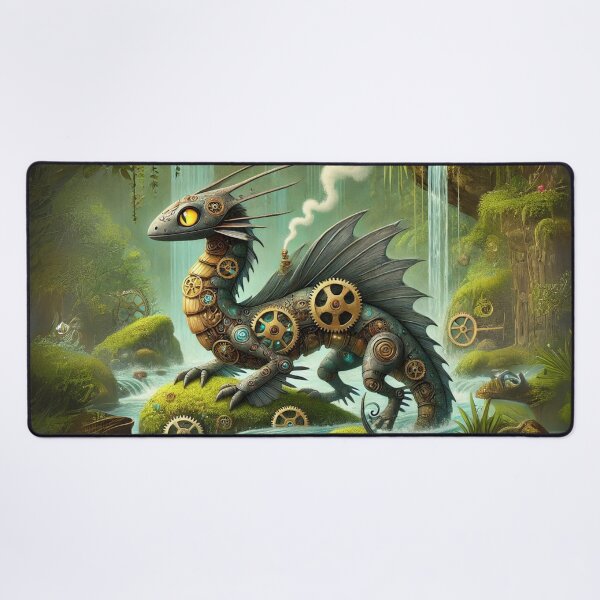 Item preview, Steampunk Water Dragon designed and sold by Sillytoe.