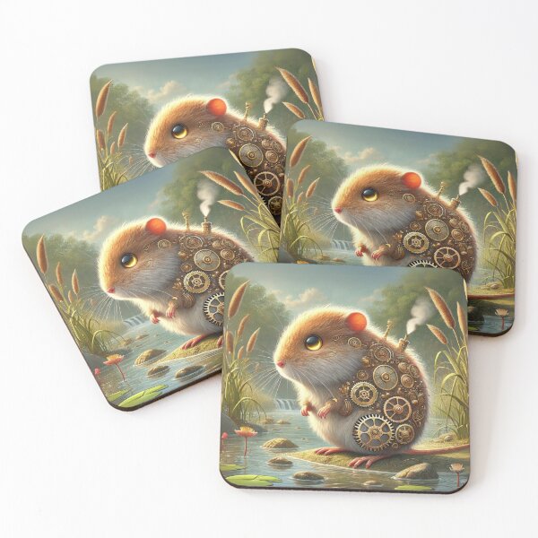 Item preview, Steampunk Water Vole designed and sold by Sillytoe.