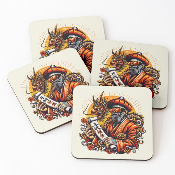 Item preview, HSK Exams Ancient Symbols, Dragon Power, and Floral Elegance designed and sold by SplashTastic.