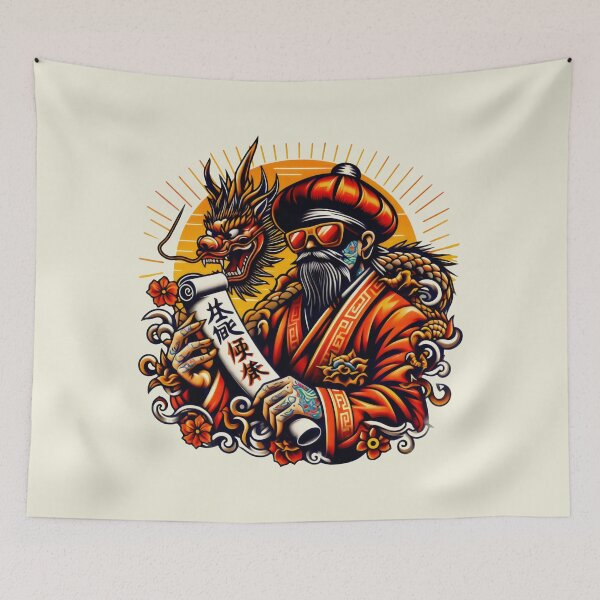 Item preview, HSK Exams Ancient Symbols, Dragon Power, and Floral Elegance designed and sold by SplashTastic.