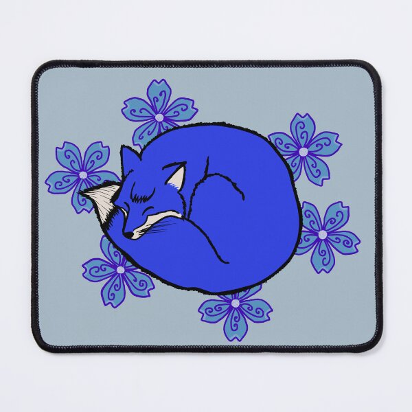 Item preview, Winter Fox Sleeping in the Flowers designed and sold by Crowsdance.