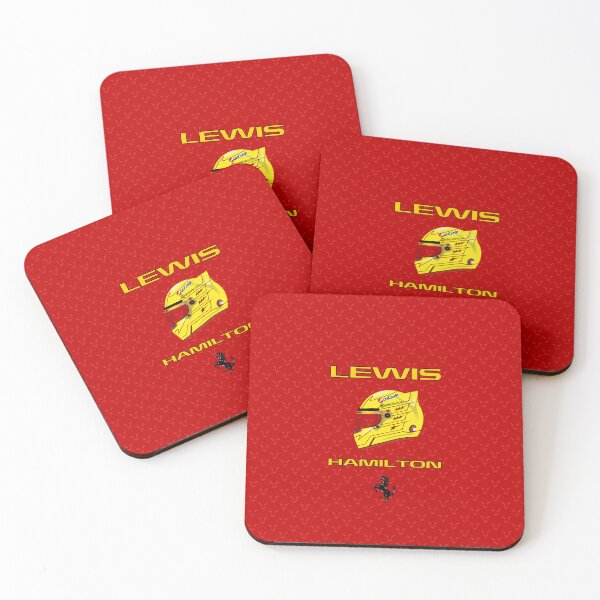 Item preview, Lewis Hamilton Ferrari red  designed and sold by Pink Polar F1.