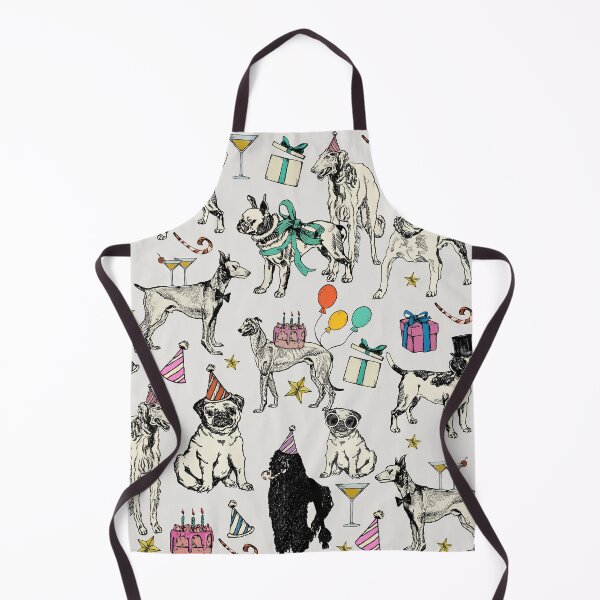 Item preview, whimsical dogs birthday party celebration  designed and sold by Gossip Rag.