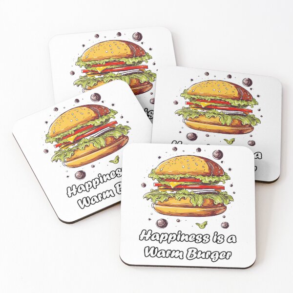 Item preview, Happiness is a Warm Burger 2 designed and sold by Tom-Johnson.