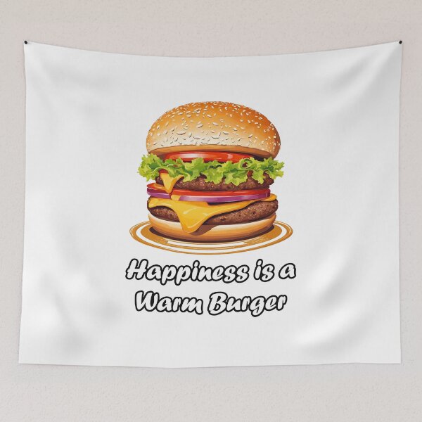 Item preview, Happiness is a Warm Burger 3 designed and sold by Tom-Johnson.