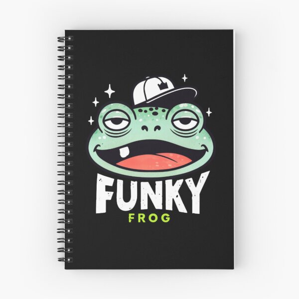 Item preview, Funky Frog | Cool Retro Aesthetic Colorful Frog Art designed and sold by Colorful-Garden.