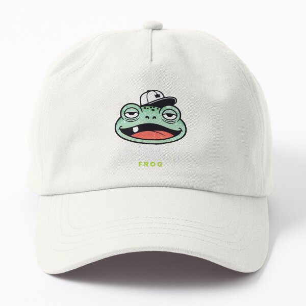 Aperçu de l'œuvre Funky Frog | Art de grenouille coloré et esthétique rétro cool créée et vendue par Colorful-Garden.