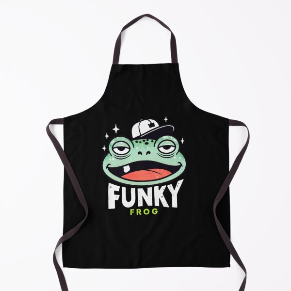Item preview, Funky Frog | Cool Retro Aesthetic Colorful Frog Art designed and sold by Colorful-Garden.