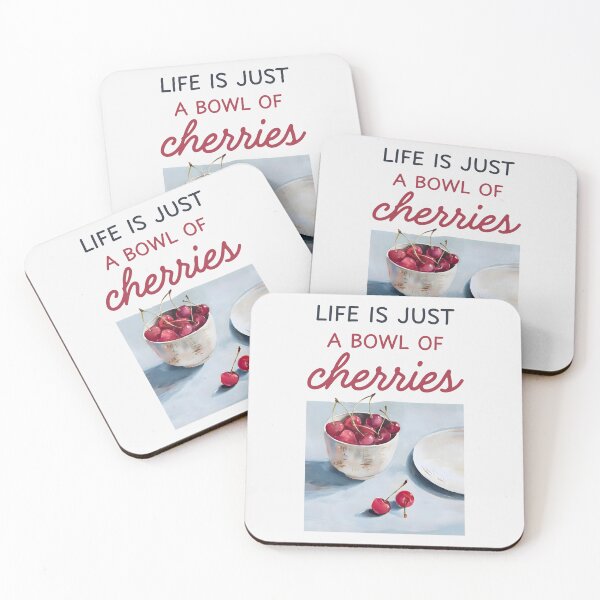 Item preview, Life Is Just A Bowl Of Cherries designed and sold by HowToCanadian.