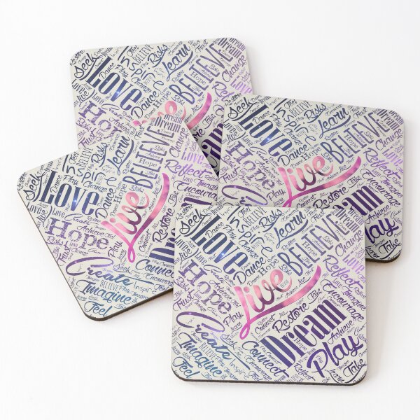Item preview, Inspirado Motivacional Palabra Nube Arte designed and sold by Nartissima.