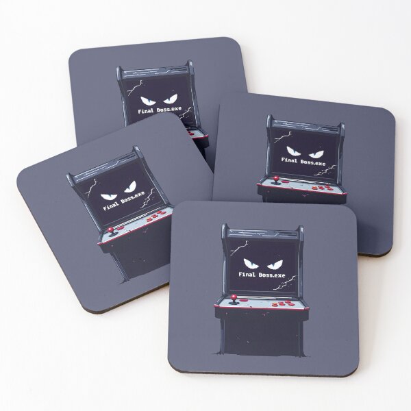 Item preview, Final Boss. Exe : Spooky Arcade Machine designed and sold by Jollys-ArtShop.