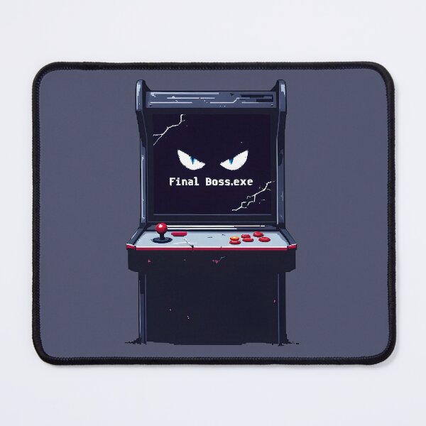 Item preview, Final Boss. Exe : Spooky Arcade Machine designed and sold by Jollys-ArtShop.