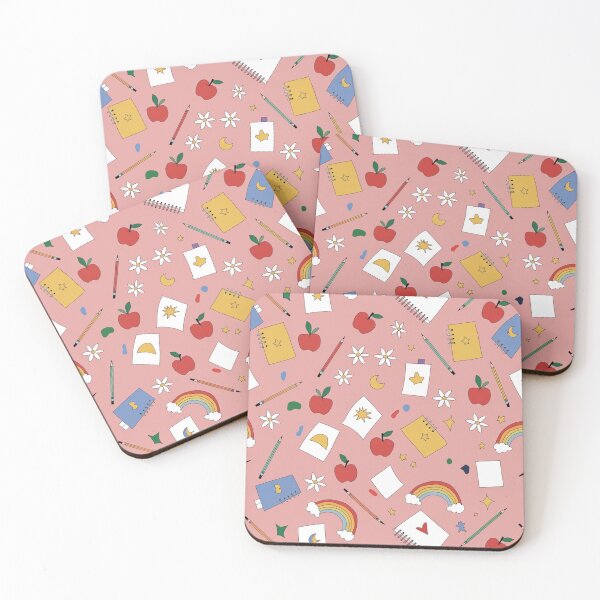 Item preview, Back to School Rainbow Pattern designed and sold by Furbulous Faces.