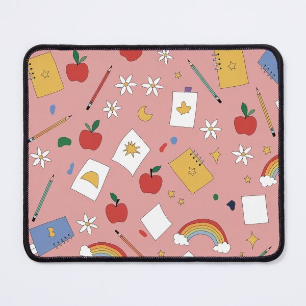 Item preview, Back to School Rainbow Pattern designed and sold by Furbulous Faces.