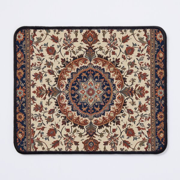 Item preview, Brown Persian Style Whimsical Vintage Pattern Art  designed and sold by Witty Shirts.
