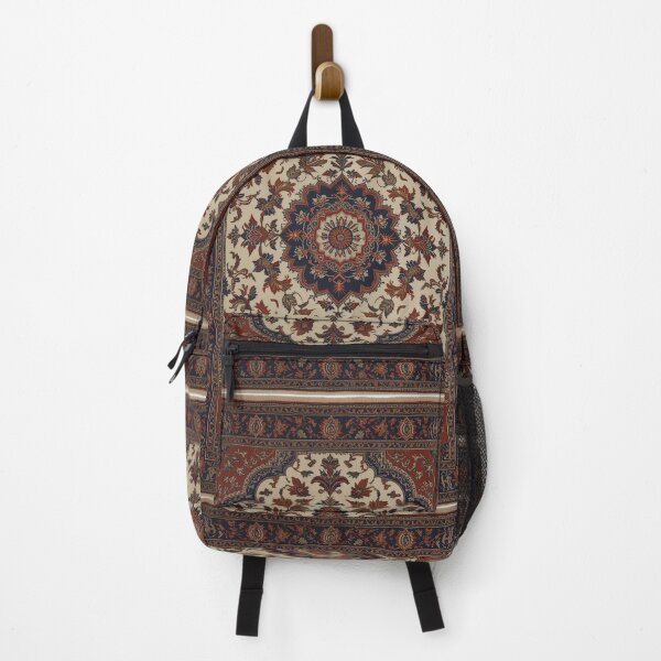 Item preview, Brown Persian Style Whimsical Vintage Pattern Art designed and sold by Witty Shirts.