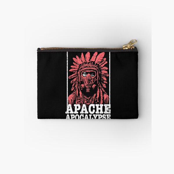 Item preview, Apache Apocalypse - Wild West Indian Chief with Gasmask designed and sold by AnAzArt.