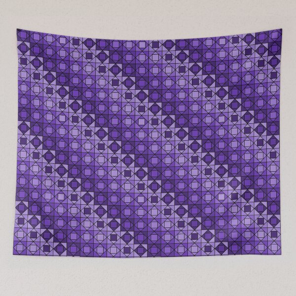 Item preview, Purple Squares within Squares designed and sold by Lindsey Popejoy.