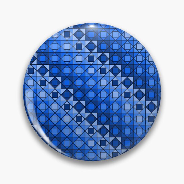 Item preview, Blue Squares within Squares designed and sold by Lindsey Popejoy.