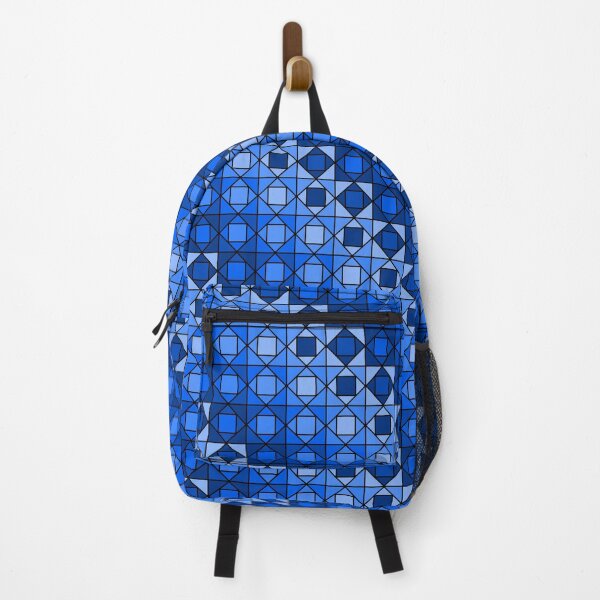 Item preview, Blue Squares within Squares designed and sold by Lindsey Popejoy.