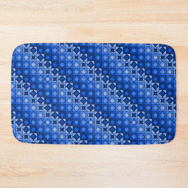 Item preview, Blue Squares within Squares designed and sold by Lindsey Popejoy.