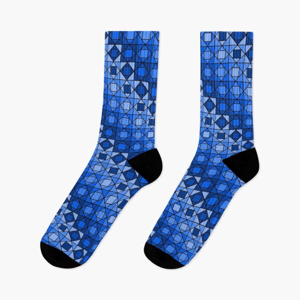 Item preview, Blue Squares within Squares designed and sold by Lindsey Popejoy.