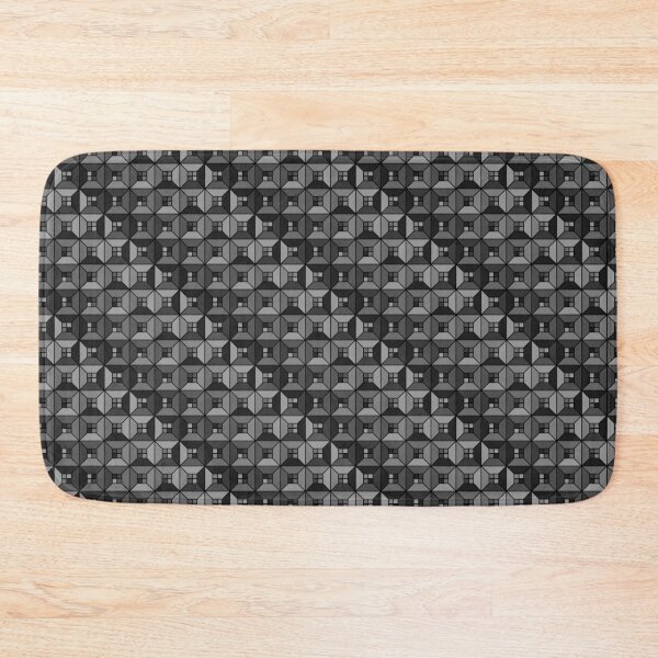 Item preview, Black and White Squares Inside Squares designed and sold by Lindsey Popejoy.