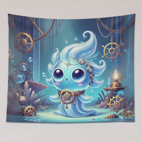 Item preview, Steampunk Water Spirit designed and sold by Sillytoe.