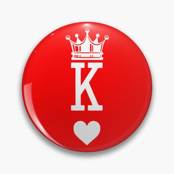 Item preview, "King and Queen for Couples – Matching His and Hers Playing Cards Love Design | Valentine's Day 2025" designed and sold by artworkathome.