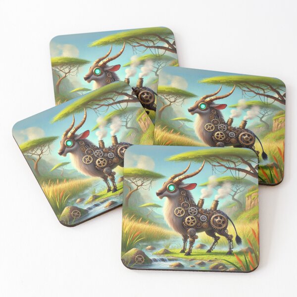 Item preview, Steampunk Waterbuck designed and sold by Sillytoe.