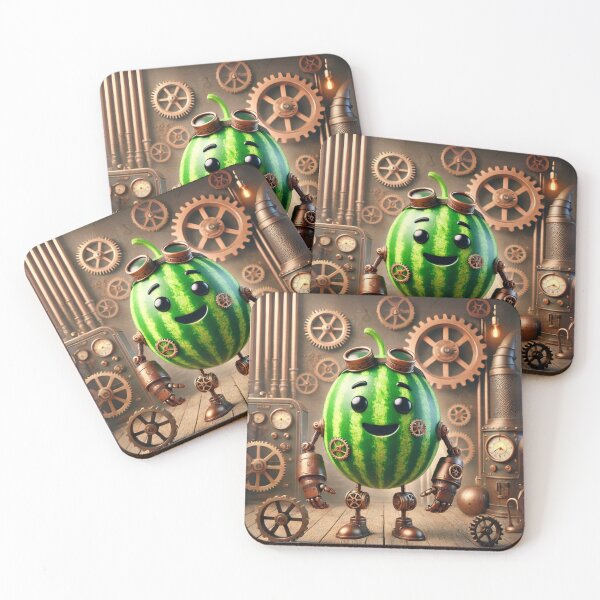 Item preview, Steampunk Watermelon designed and sold by Sillytoe.