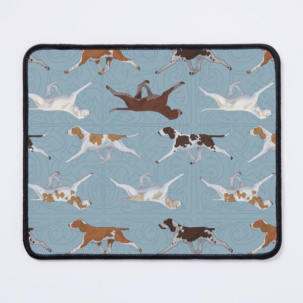 Item preview, Bracco Italiano Pattern Blue designed and sold by Spinyflowerart.