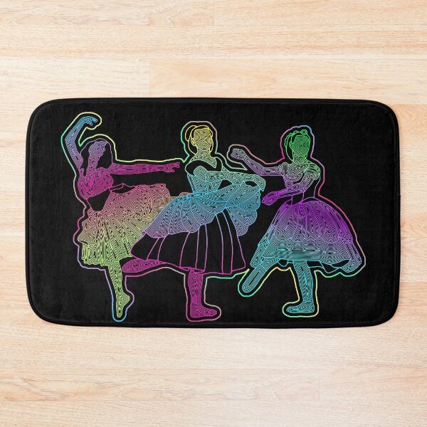 Item preview, neon ballerinas designed and sold by chambergambit.