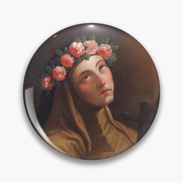 Item preview, Saint Rose of Lima Painting Christian Catholic Religious Art designed and sold by Instant Printing.
