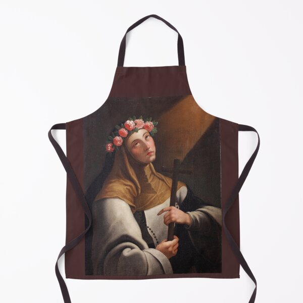 Item preview, Saint Rose of Lima Painting Christian Catholic Religious Art designed and sold by tanabe.