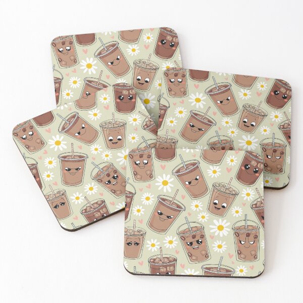 Item preview, Happy Coffee Cups designed and sold by Furbulous Faces.