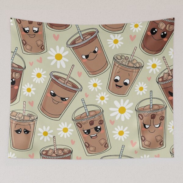 Item preview, Happy Coffee Cups designed and sold by Furbulous Faces.