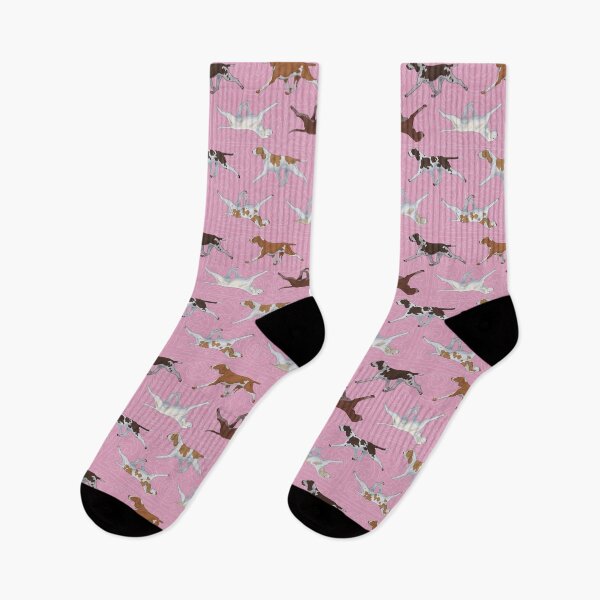 Item preview, Bracco Italiano Pattern Pink designed and sold by Spinyflowerart.
