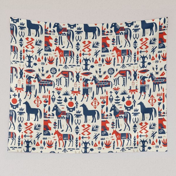 Item preview, Traditional Mongolian steppe art with bold motifs designed and sold by Piotrek0001.