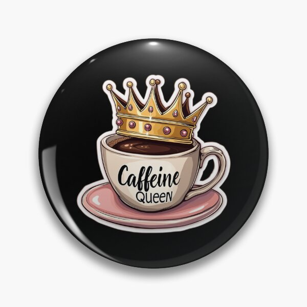 Item preview, Caffeine Queen - Crowned By Coffee designed and sold by Blok45.