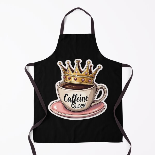 Item preview, Caffeine Queen - Crowned By Coffee designed and sold by Blok45.