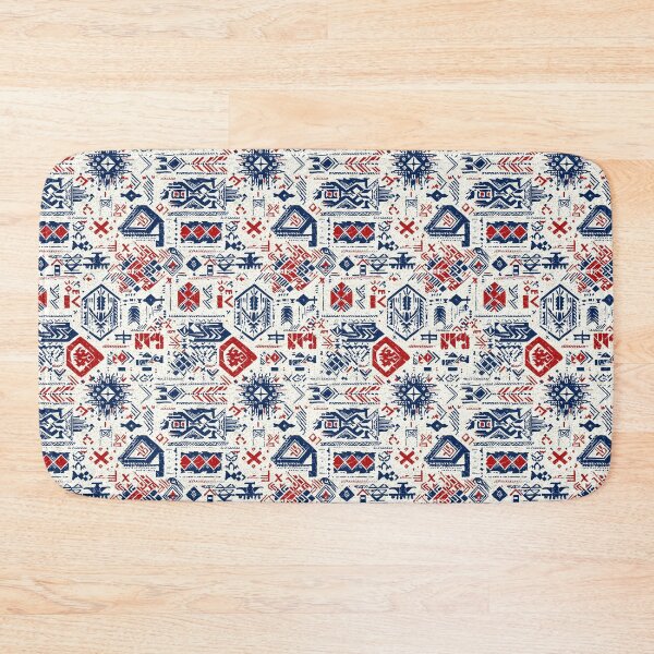 Item preview, Ethnic horse illustrations in rhythmic composition designed and sold by Piotrek0001.