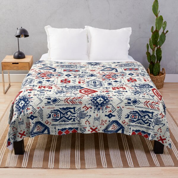 Item preview, Ethnic horse illustrations in rhythmic composition designed and sold by Piotrek0001.